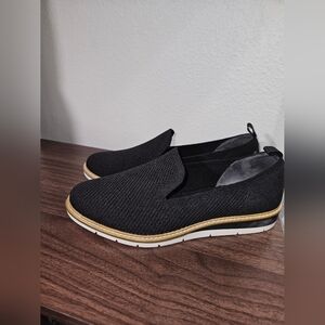 Casual Knit Black Shoes